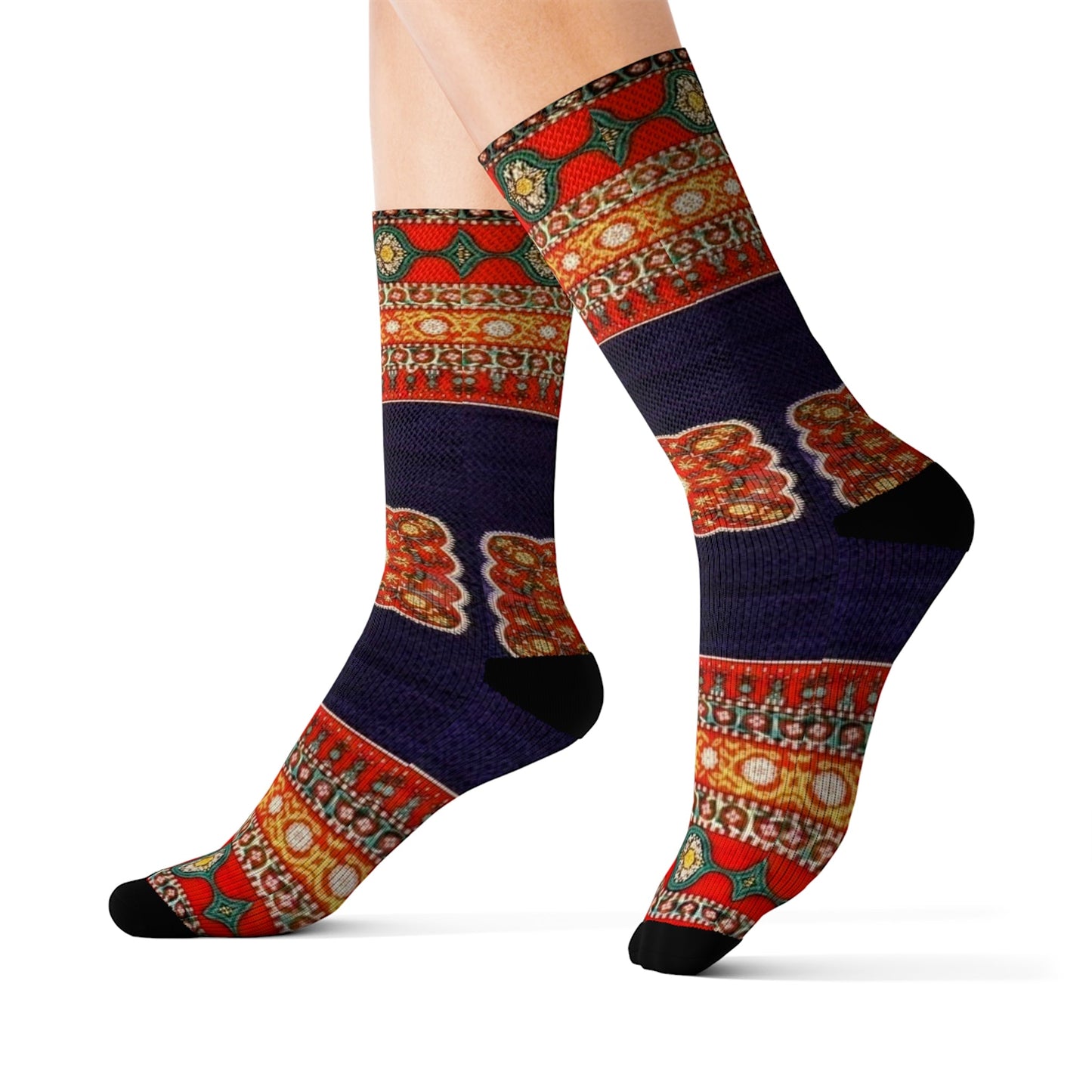 Randa K Fashion Sitarah Sublimation Socks
