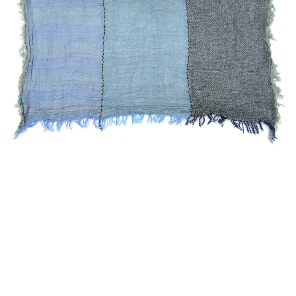 Scarf Blue Degraded