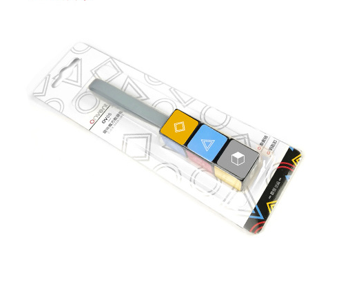 Llavero Cubo Mágico Cable Micro-USB y Lightning