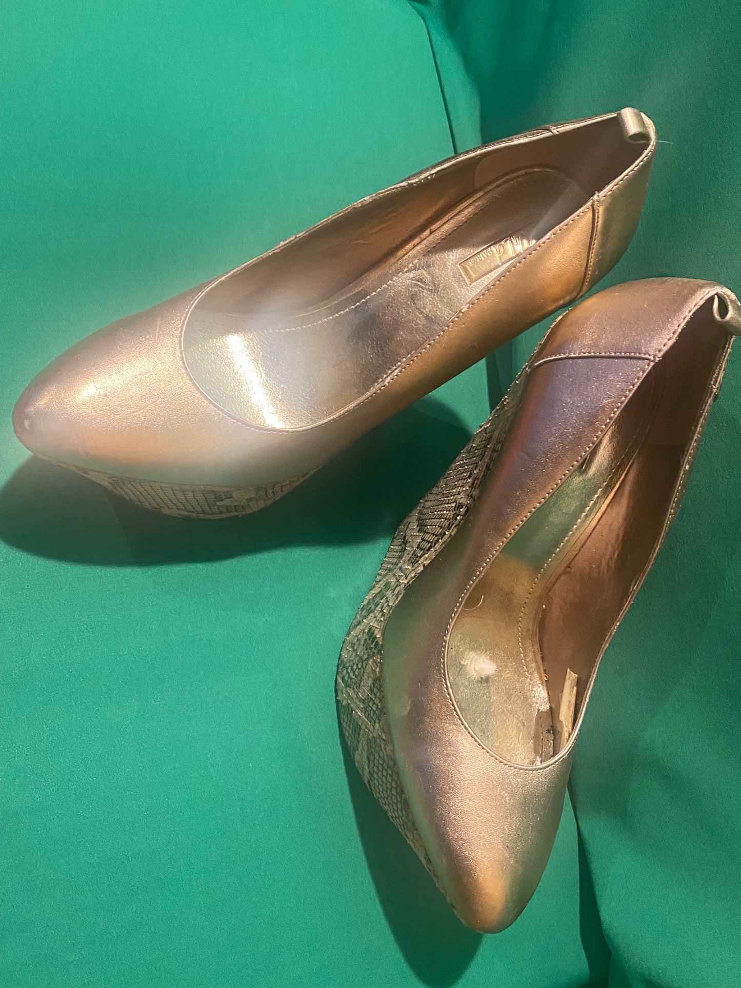 Shoes Wild Pair Silver with Used