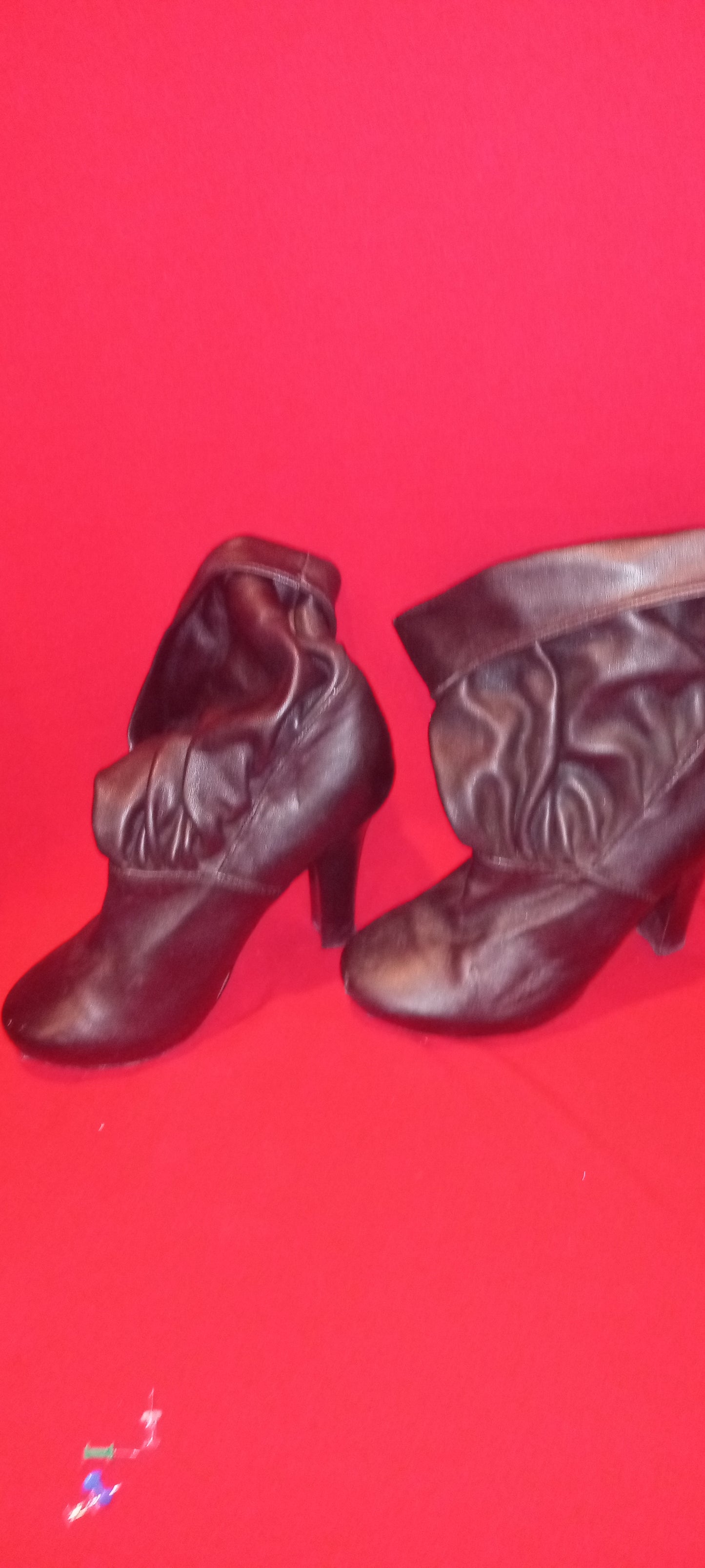 Shoes Boot Midsize Brown Used