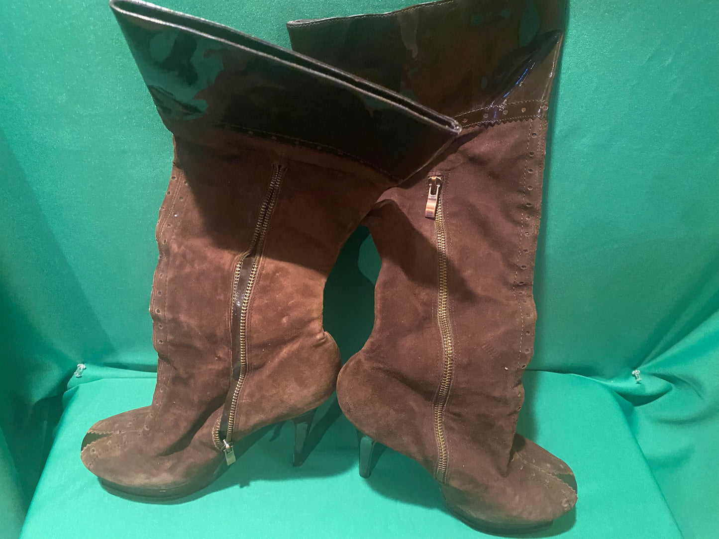 Shoes Boot Long Bebe Brown Used
