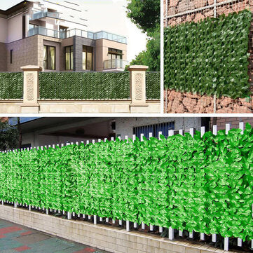 3X0.5M Artificial Faux Ivy Leaf Privacy Fence Screen Hedge Decor Panels Garden Outdoor