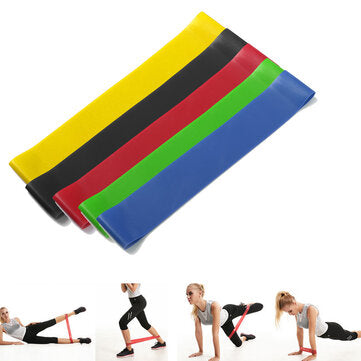Resistance Bands Strength Training Elastic Ring Fitness Gym