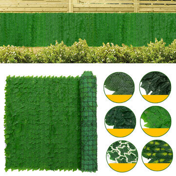 4x1M Artificial Faux Ivy Leaf Privacy Fence Screen Hedge Decor Panels Garden Outdoor