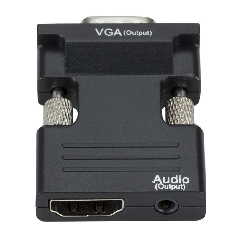 Adaptador hembra a VGA macho compatible con HDMI