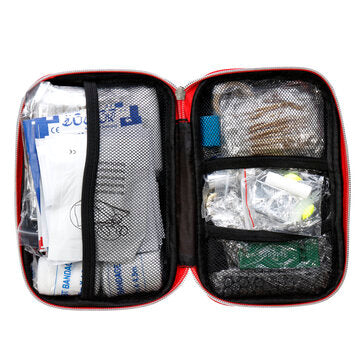 299PC IN 1 Upgraded First Aid Kit Emergency Kit Sport Travel Home Medical Bag Suitable For Home Office Car Boat Camping Hiking Travel Adventures
